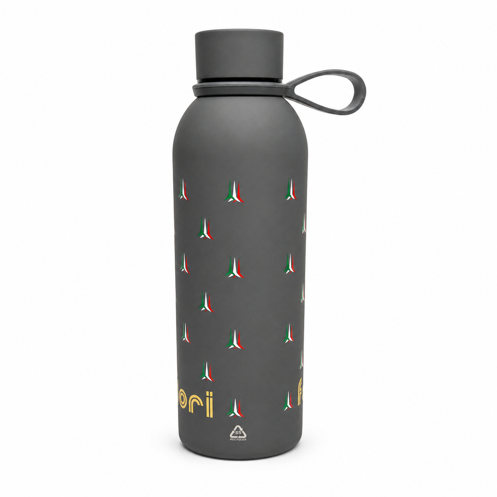 Borraccia Aeronautica Militare AMFT0931GR in acciaio grigia