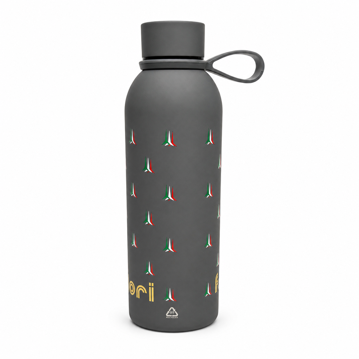 Borraccia Aeronautica Militare AMFT0931GR in acciaio grigia