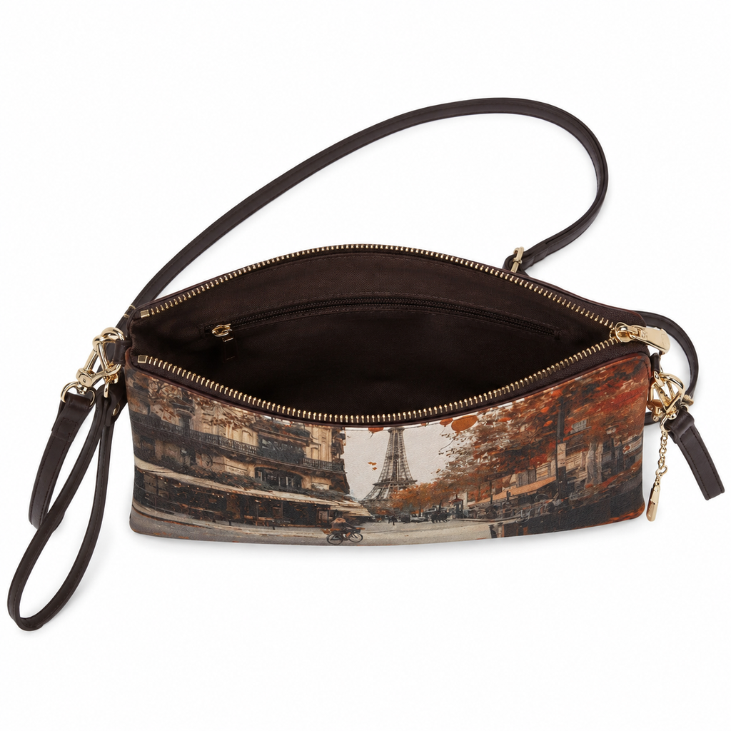 Clutch Yes bag stampa Parigi - Ynot?
