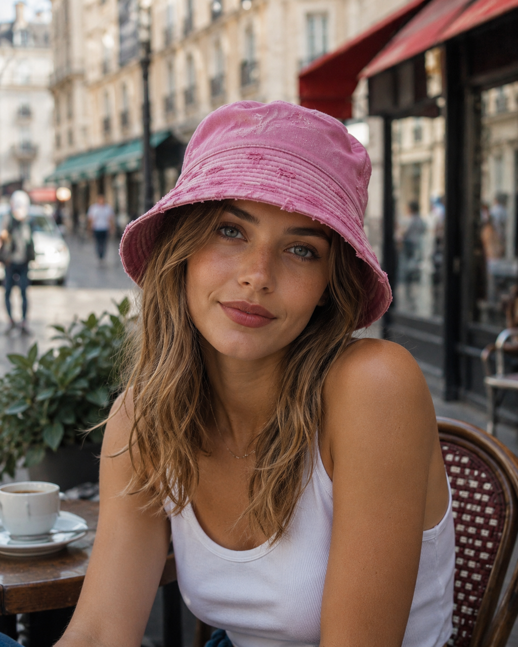 Cappello Fucsia - Verde Fashion