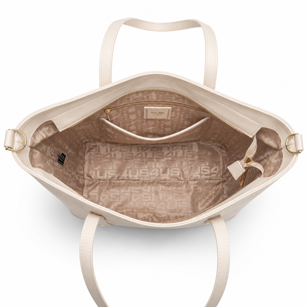 Borsa shopper 4US Cesare Paciotti Whitney Logato Fori