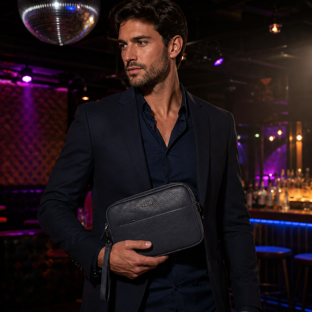 Pochette/Tracolla Uomo in vera pelle 4US Cesare Paciotti Scott