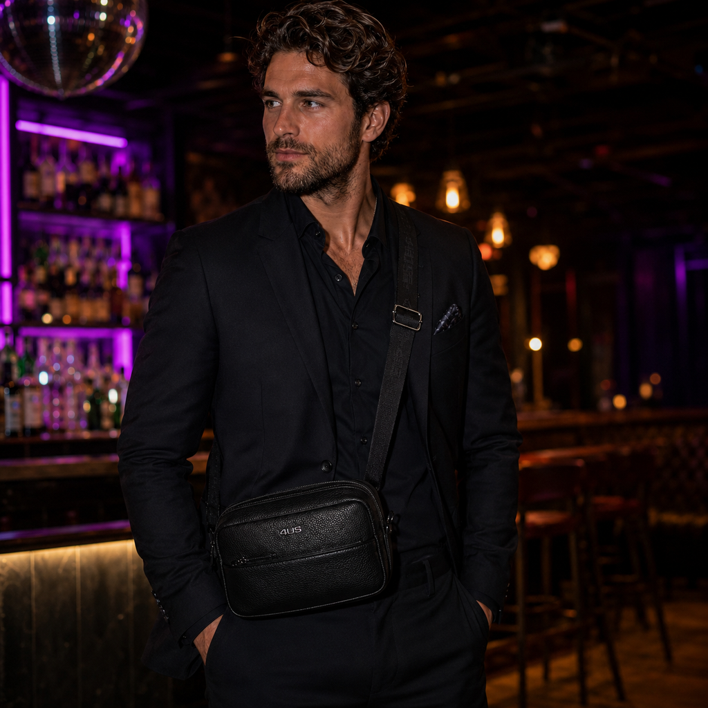 Pochette/Tracolla Uomo in vera pelle 4US Cesare Paciotti Scott