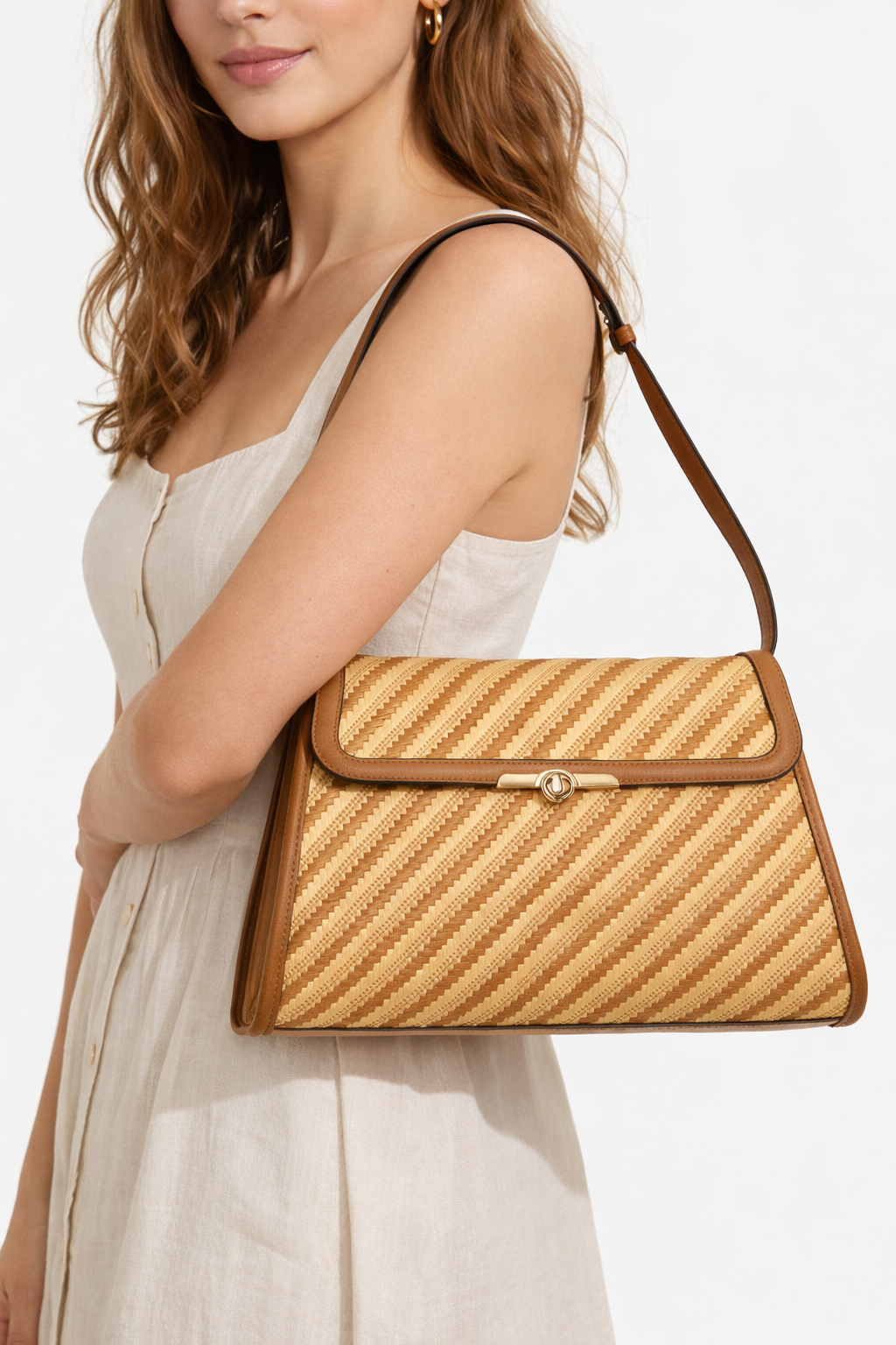 Borsa a spalla Serena - Verde Fashion