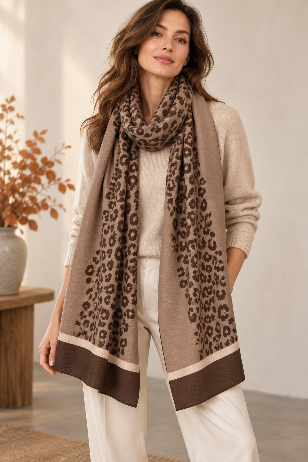 Sciarpa Ynot 70x190 cm 300gr Animalier