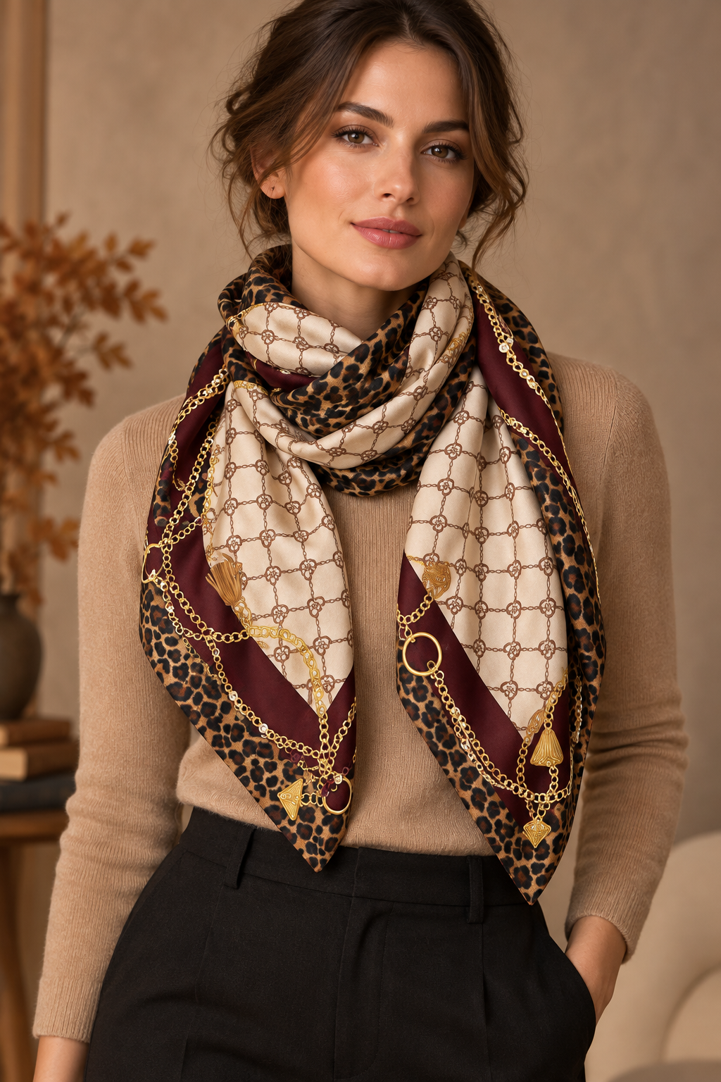 Sciarpa Ynot 70x190 cm 230gr Chain