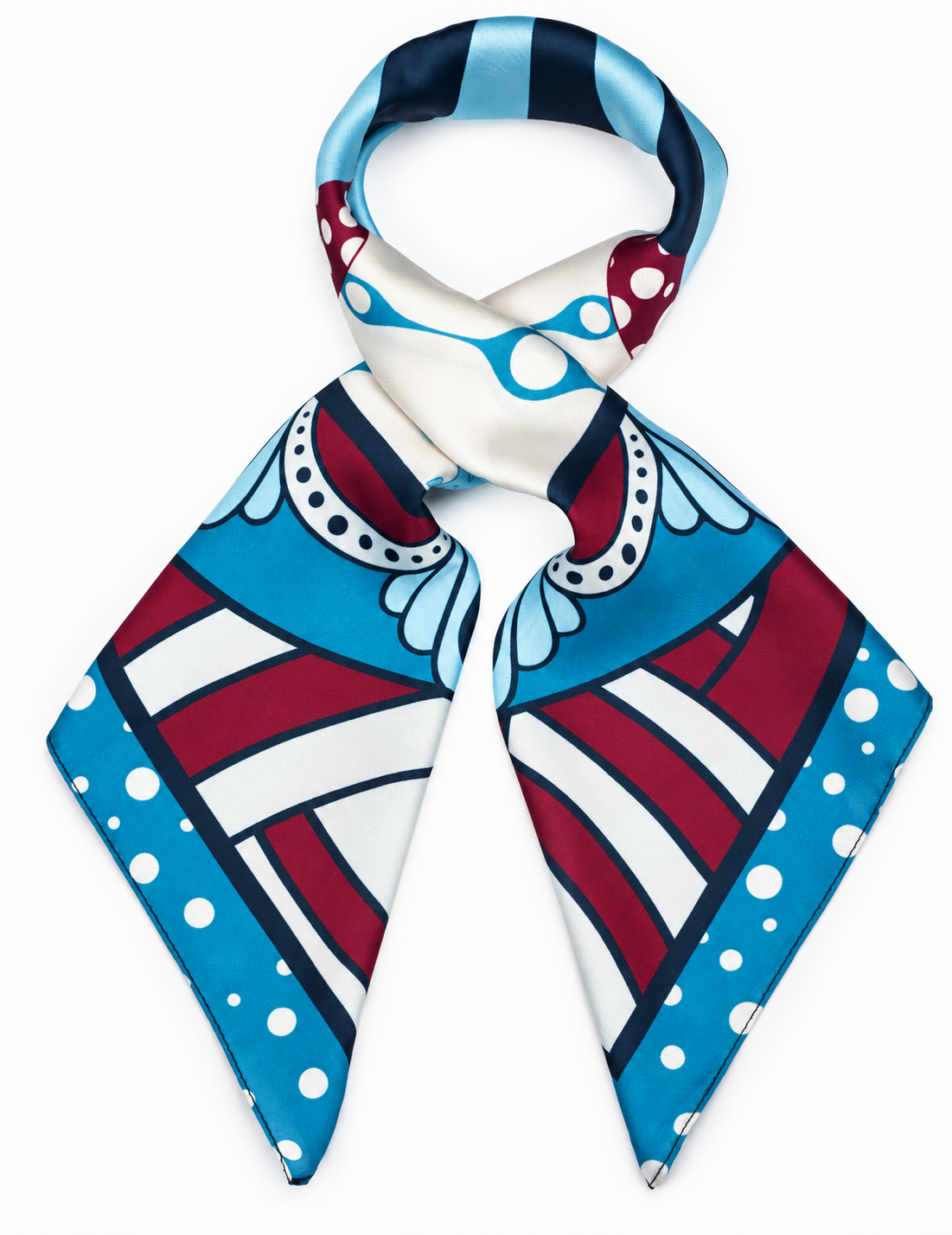 Foulard Carousel 100%Viscosa 70 x 70 cm - You B'jou by Barbieri