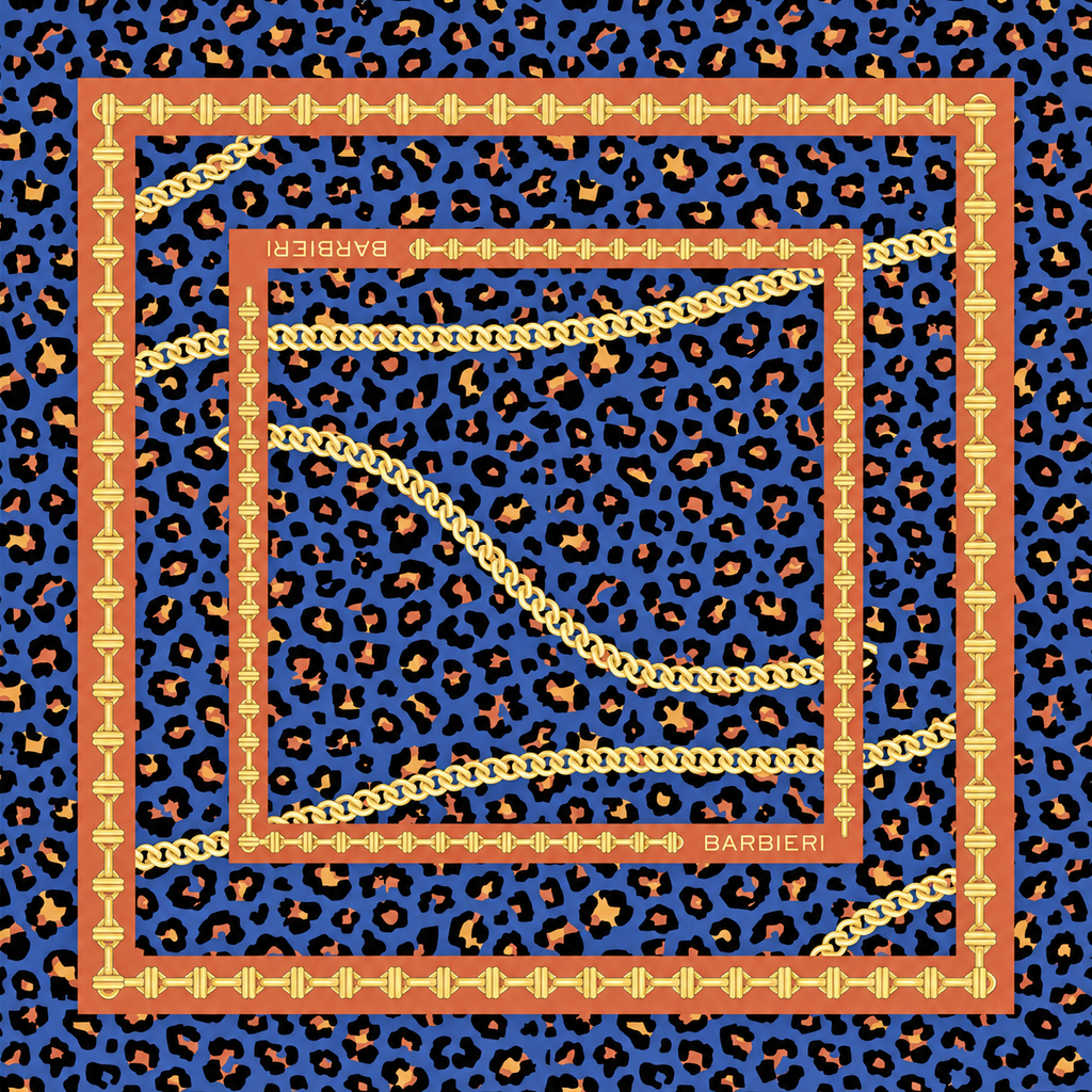 Foulard Animal&Chain 100%Viscosa 70 x 70 cm - You B'jou by Barbieri