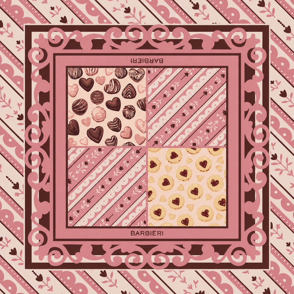 Foulard So Lovely 100%Viscosa 70 x 70 cm - You B'jou by Barbieri