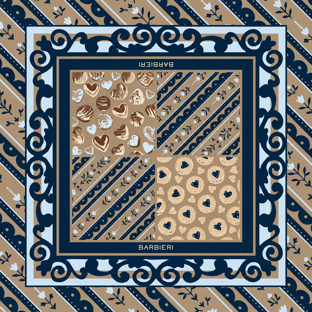 Foulard So Lovely 100%Viscosa 70 x 70 cm - You B'jou by Barbieri
