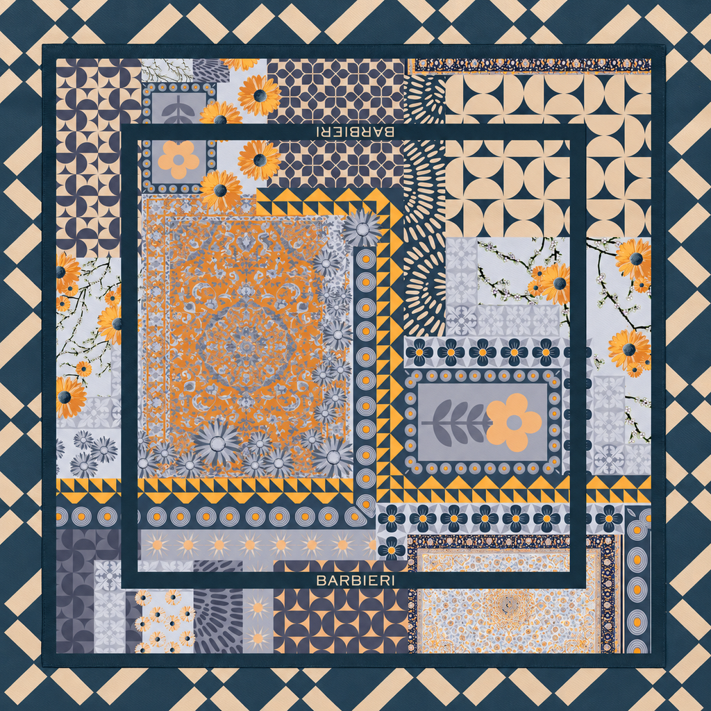 Foulard Abstract 100%Viscosa 70 x 70 cm - You B'jou by Barbieri