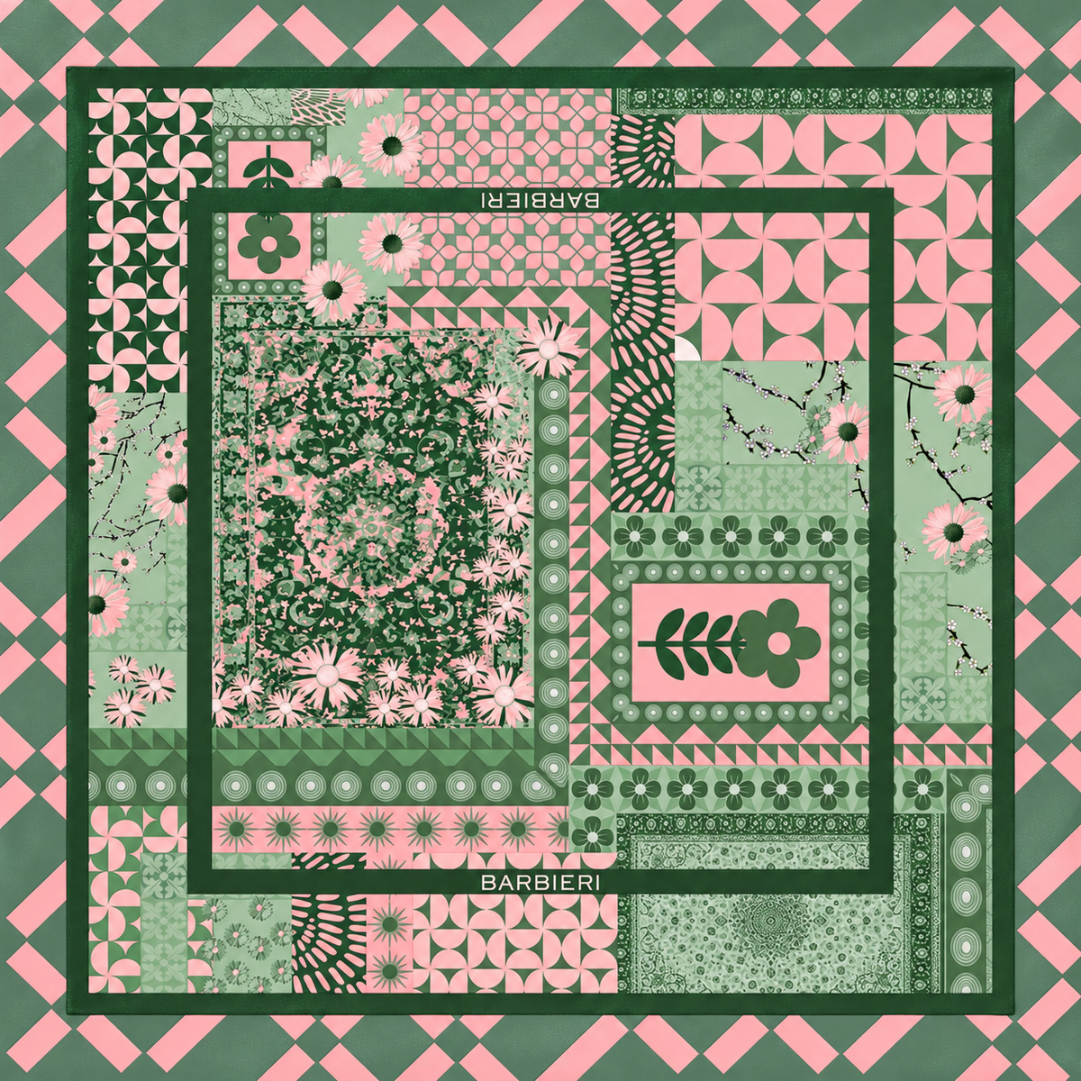 Foulard Abstract 100%Viscosa 70 x 70 cm - You B'jou by Barbieri