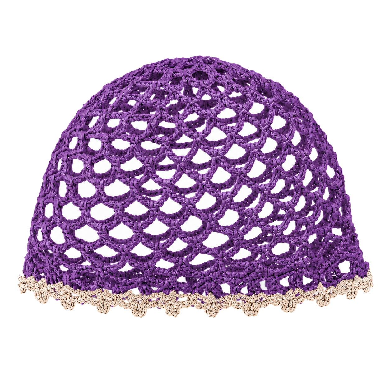 Mesh Hat Bicolore Bordino Oro Cappelli estivi Made in Italy - Les Folies