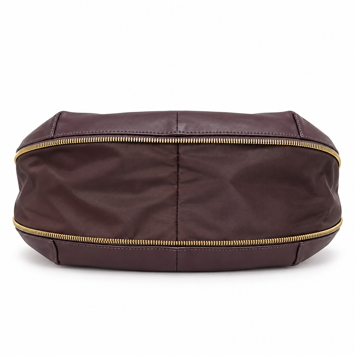 Borsa Gabs G13 ROUNDY Taglia L in vera pelle liscia e vela