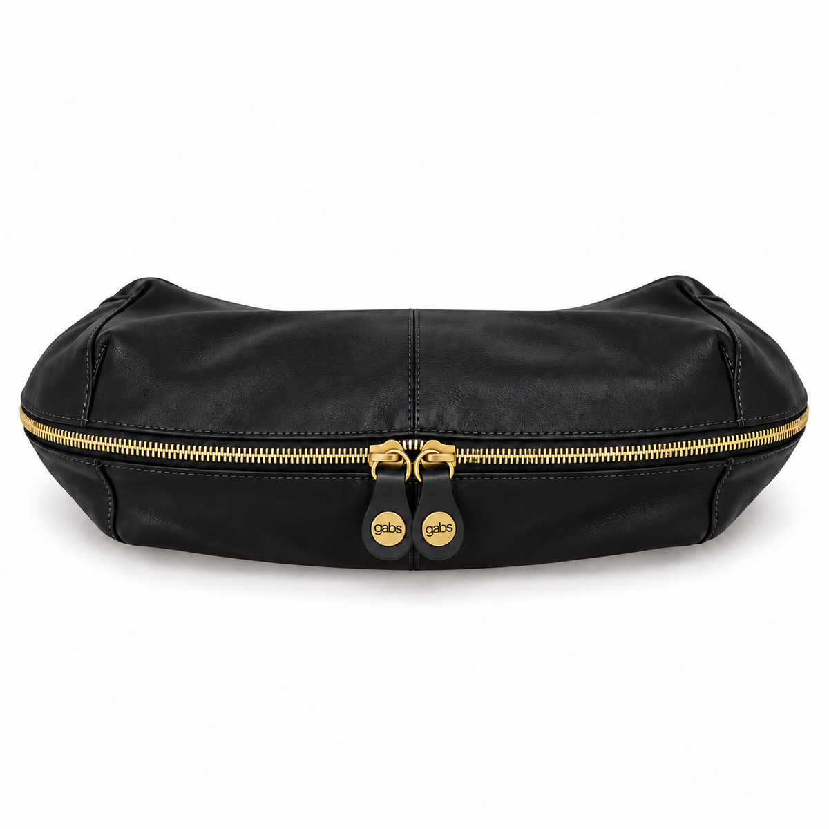 Borsa Gabs G13 ROUNDY Taglia L in vera pelle liscia e vela