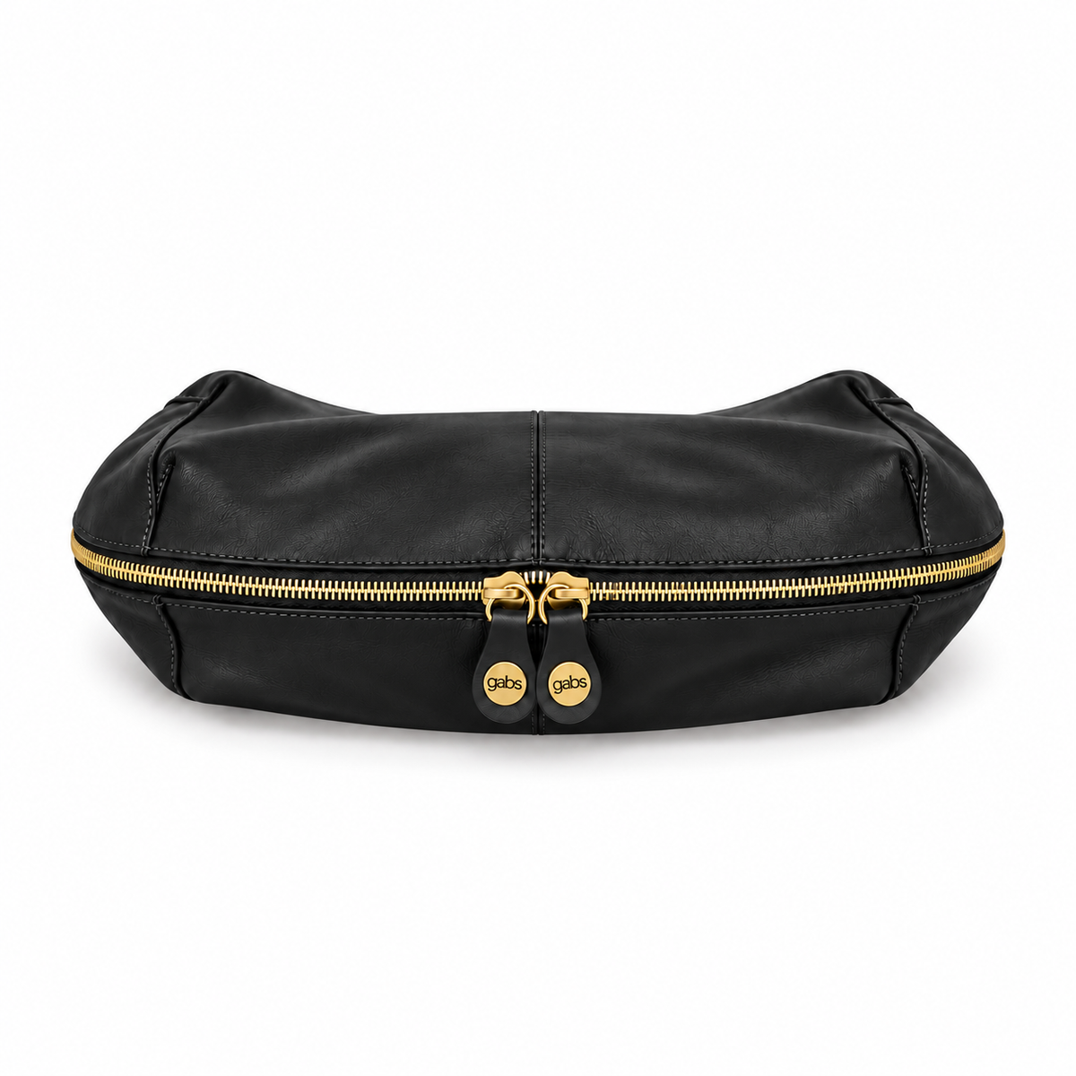 Borsa Gabs G13 ROUNDY Taglia M in vera pelle liscia e vela