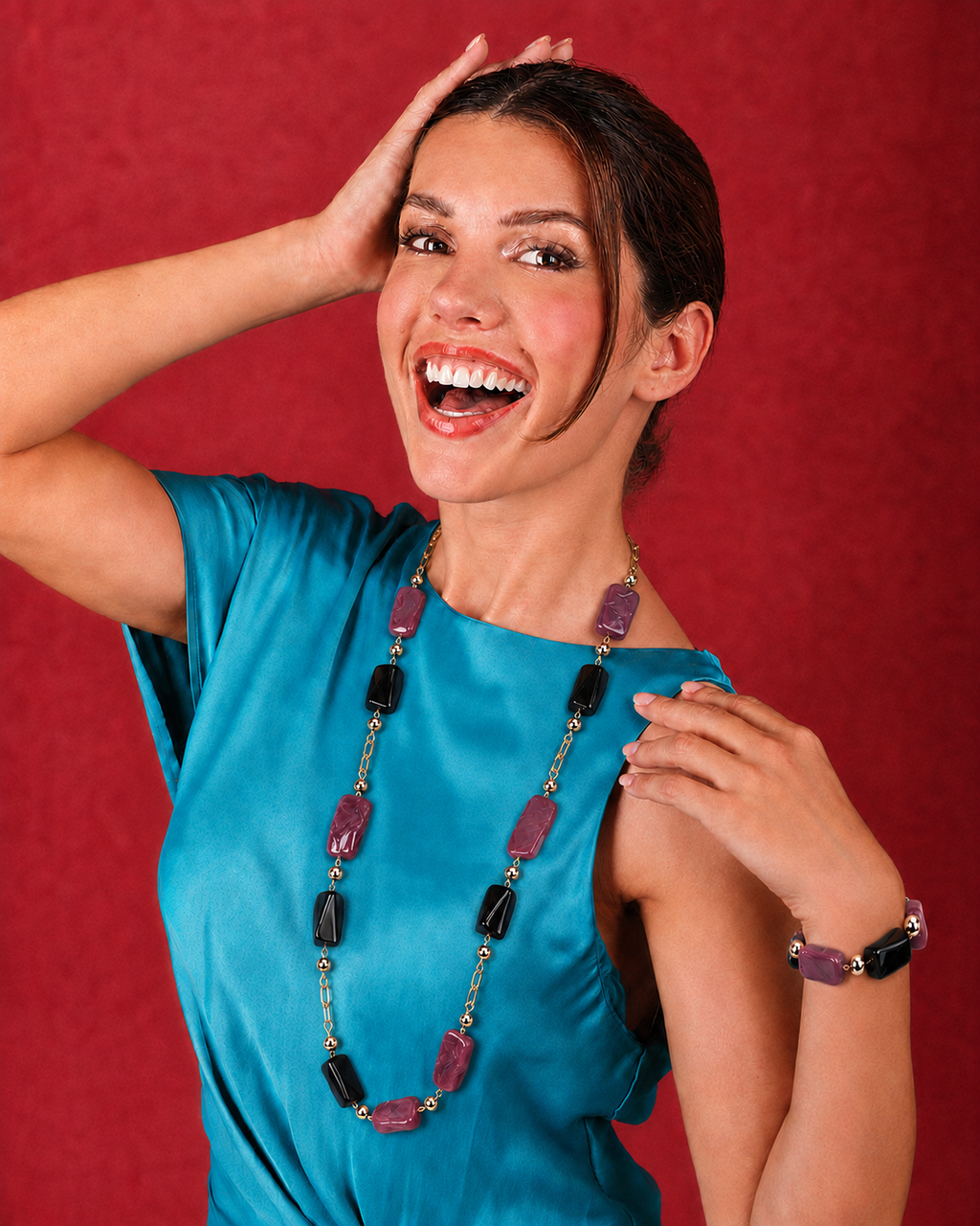 Collana Spiral Grain Lunga - You B'jou by Barbieri