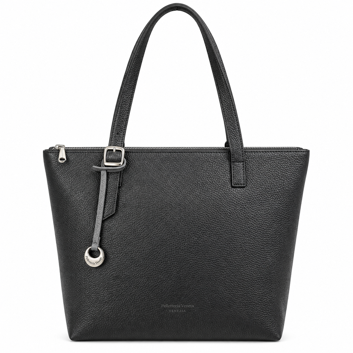 Shopper in vera pelle martellata Fondamenta Pelletteria Veneta