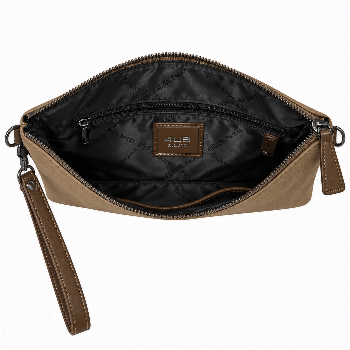 Pochette/Tracolla Uomo 4US Cesare Paciotti David ecopelle camoscio