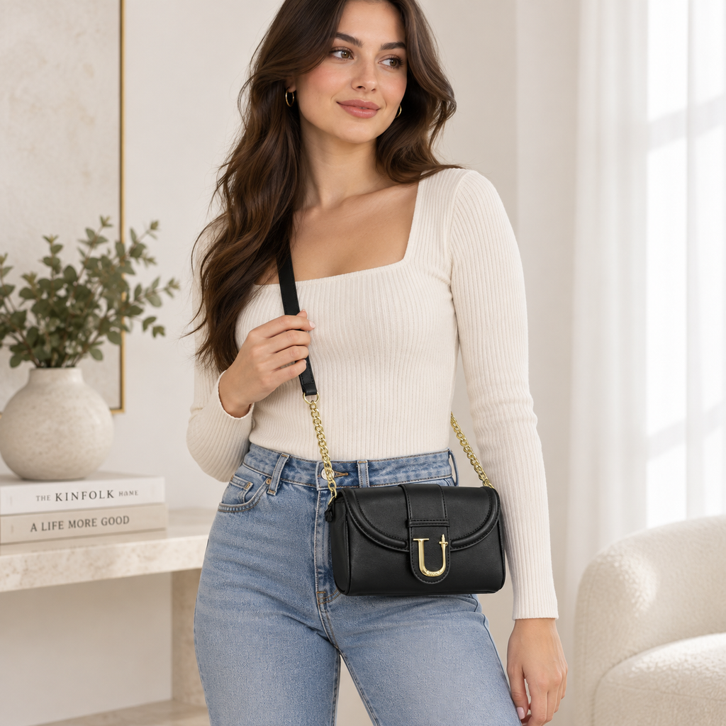 Borsa a Tracolla 4US Cesare Paciotti Lucy liscia