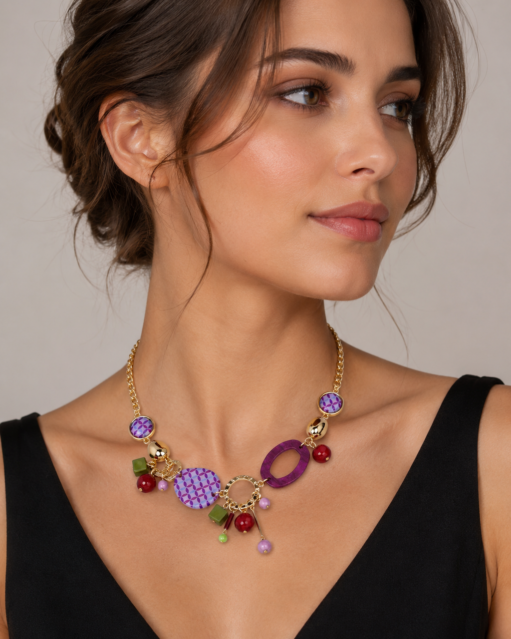Collana Seventy Fucsia - You B'jou by Barbieri