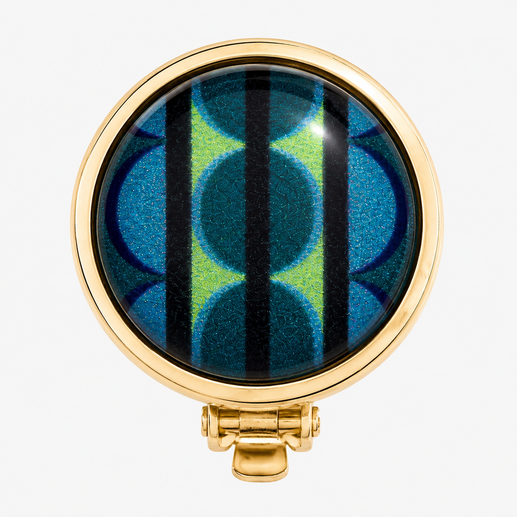 Orecchini Optical Green - You B'jou by Barbieri