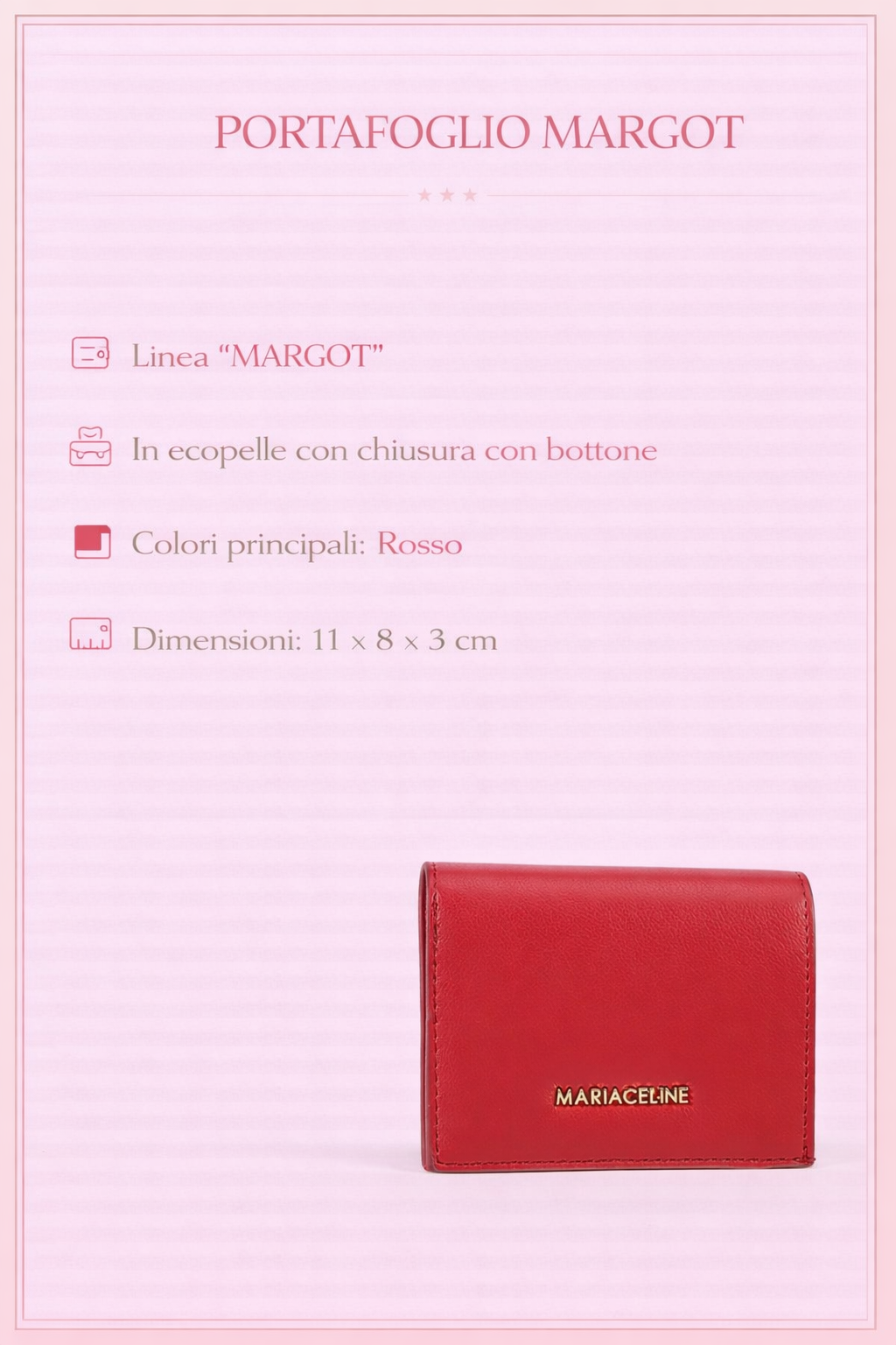 Portafoglio Margot - Maria Celine