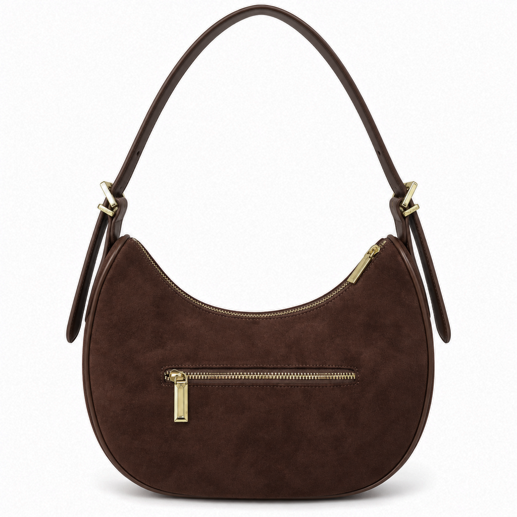 Borsa a spalla/tracolla Hobo 4US Cesare Paciotti Gabrielle Ecopelle Camoscio