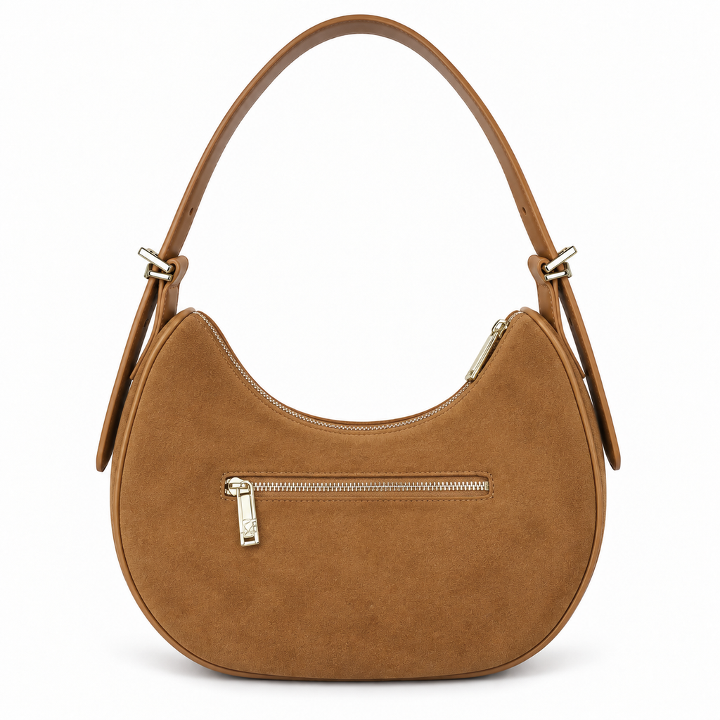 Borsa a spalla/tracolla Hobo 4US Cesare Paciotti Gabrielle Ecopelle Camoscio