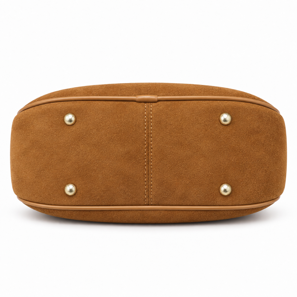 Borsa a spalla/tracolla Hobo 4US Cesare Paciotti Gabrielle Ecopelle Camoscio