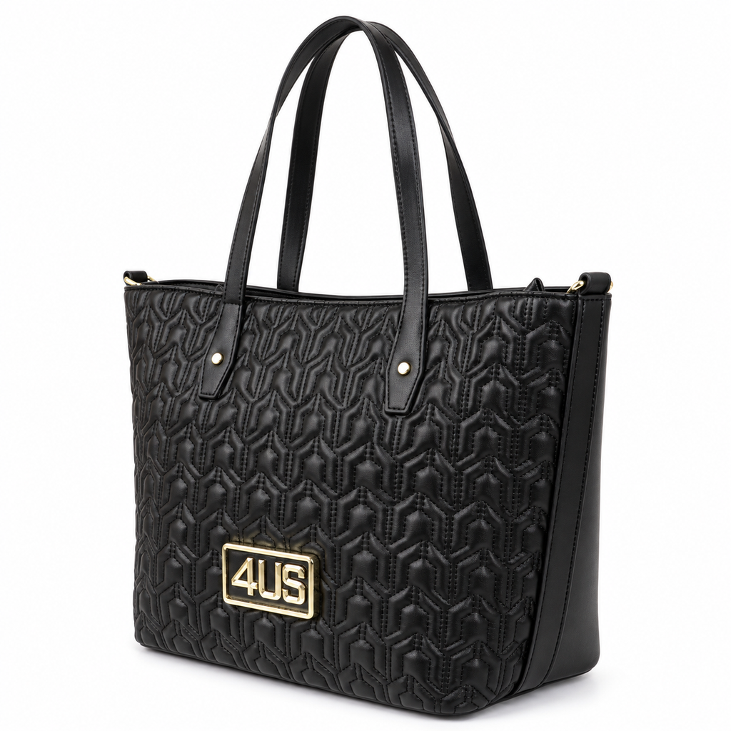 Borsa a spalla/tracolla 4US Cesare Paciotti Violet Trapuntata