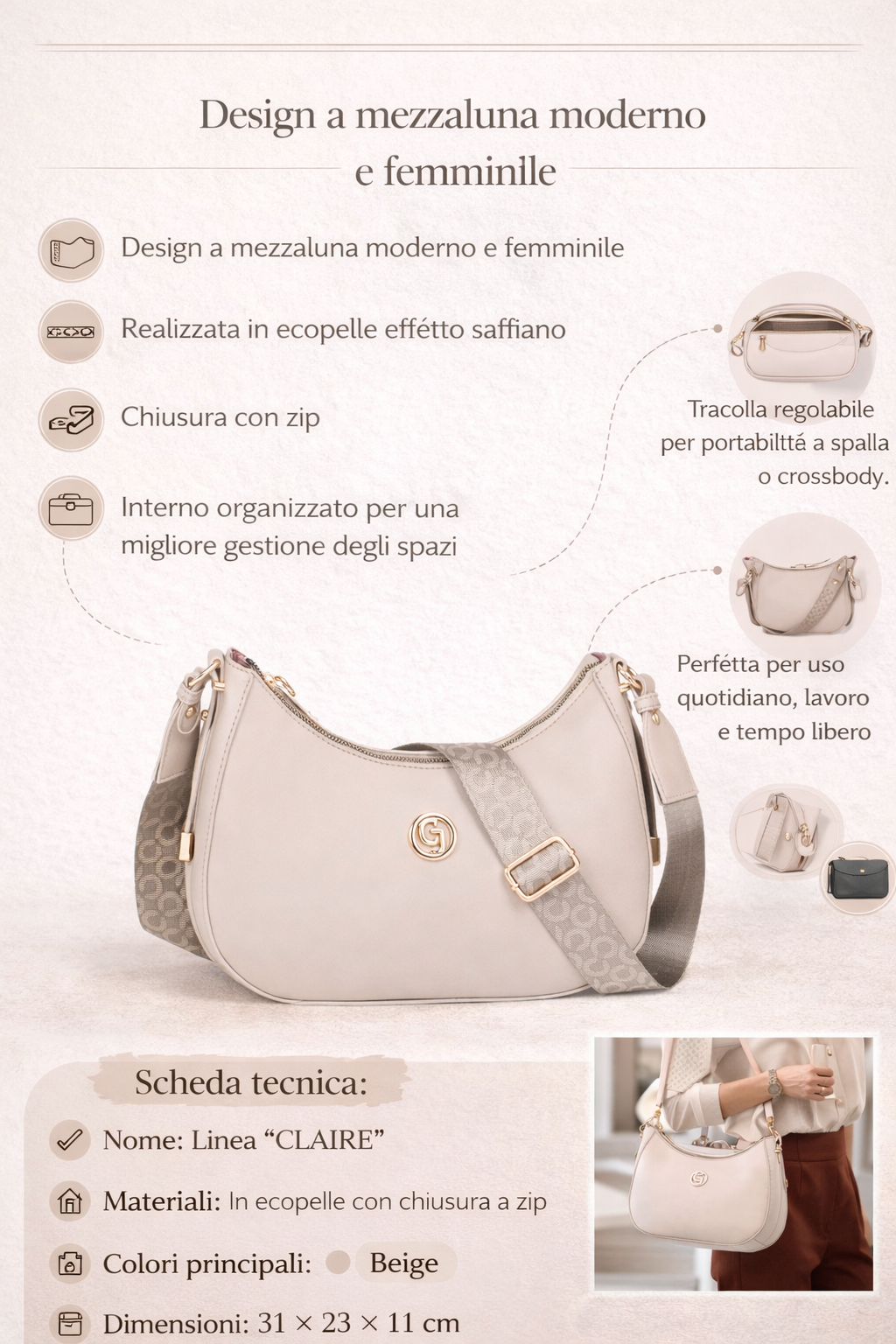 Mini bag Claire - Carrera