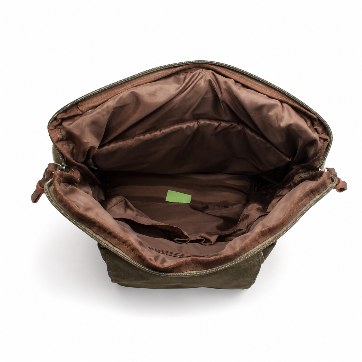 Zaino in Canvas e pelle Aeronautica Militare AM613 Canvas