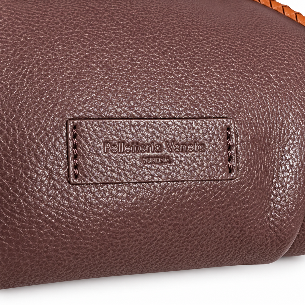 Borsa Bauletto grande Pelletteria Veneta Dama in vera pelle