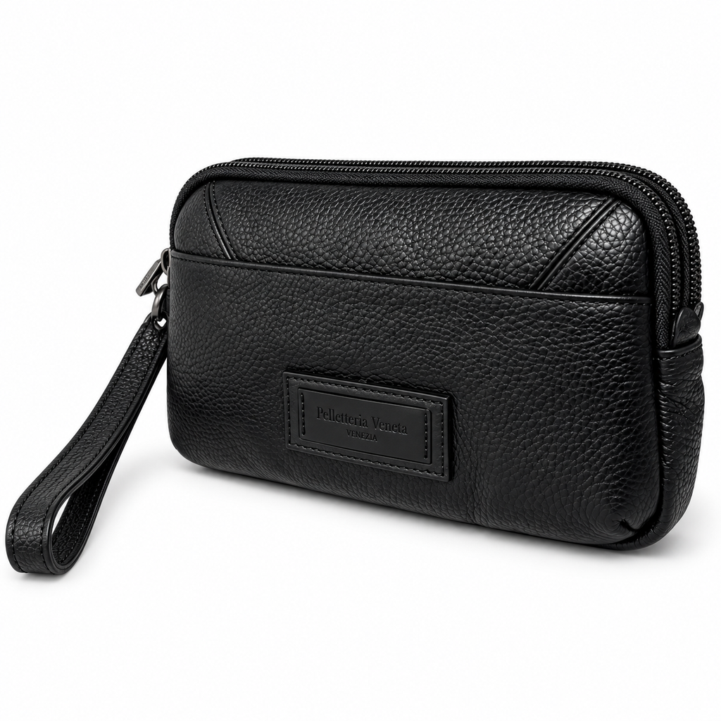 Pochette in vera pelle Business Pelletteria Veneta