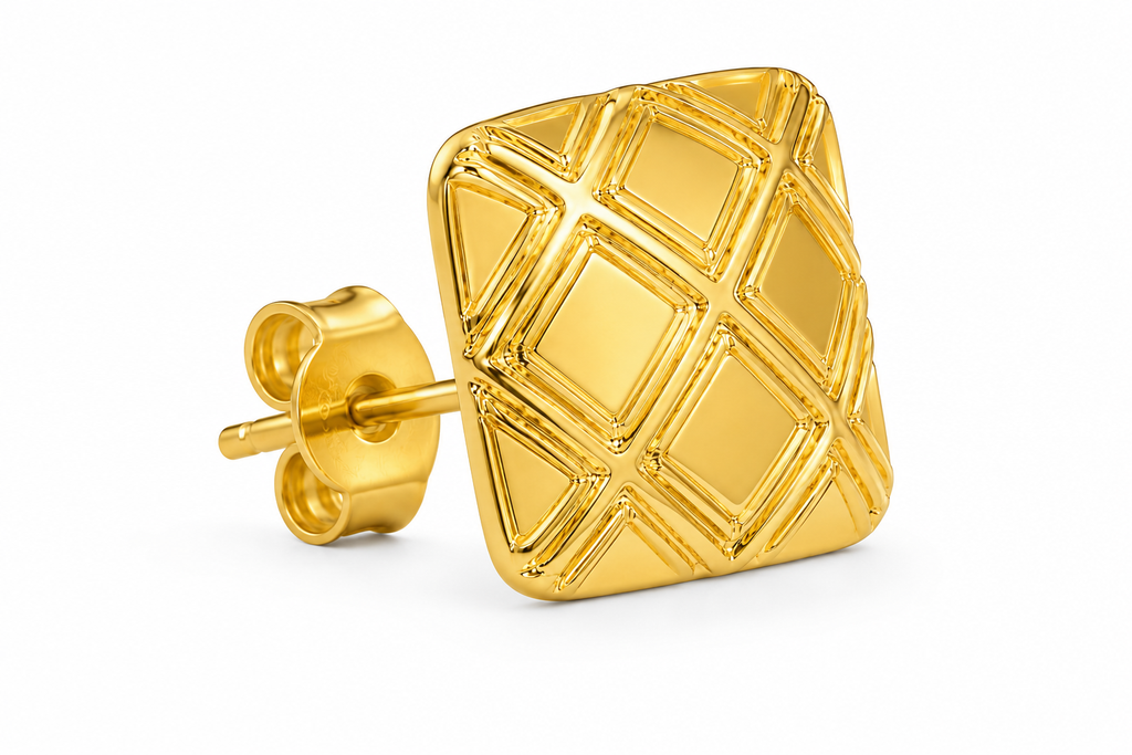 Orecchini Quilted Square - You B'jou by Barbieri