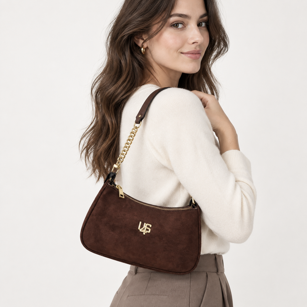 Borsa a spalla/tracolla 4US Cesare Paciotti Lara Camoscio