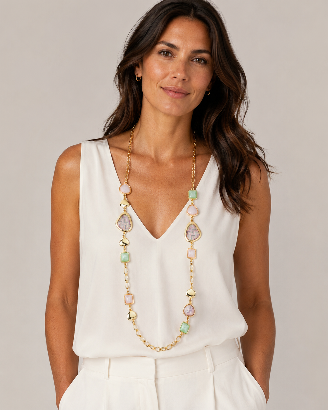 Collana Chevron Lunga - You B'jou by Barbieri