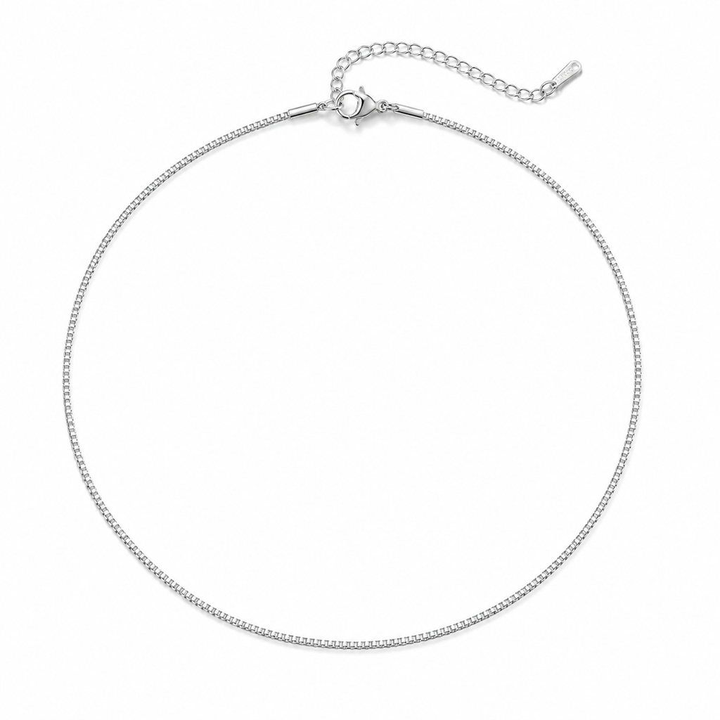 Collana Veneziana da 1,2mm e 45cm in acciaio inox Basi - Brand Gioielli