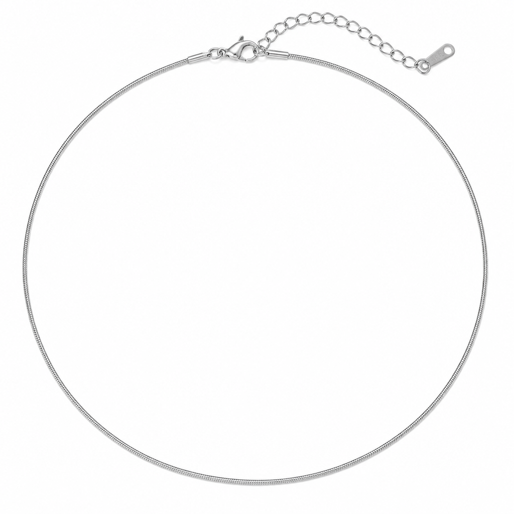 Collana Snake da 0,9mm e 45cm in acciaio inox Basi - Brand Gioielli