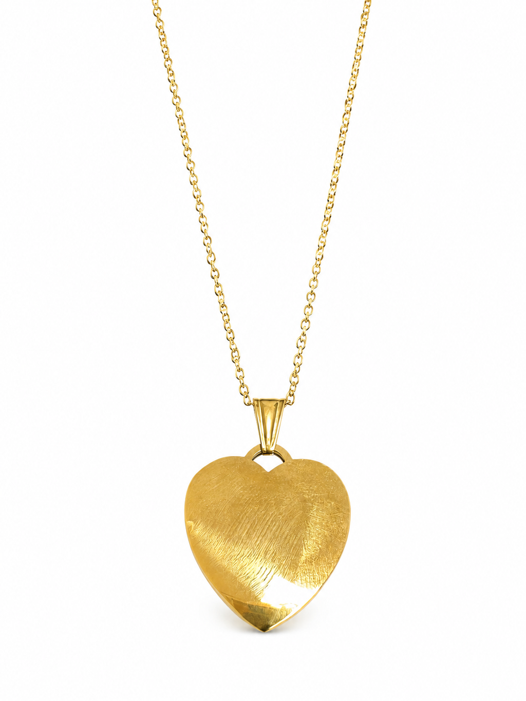 Collana in acciaio inox "Non sono cioccolata"