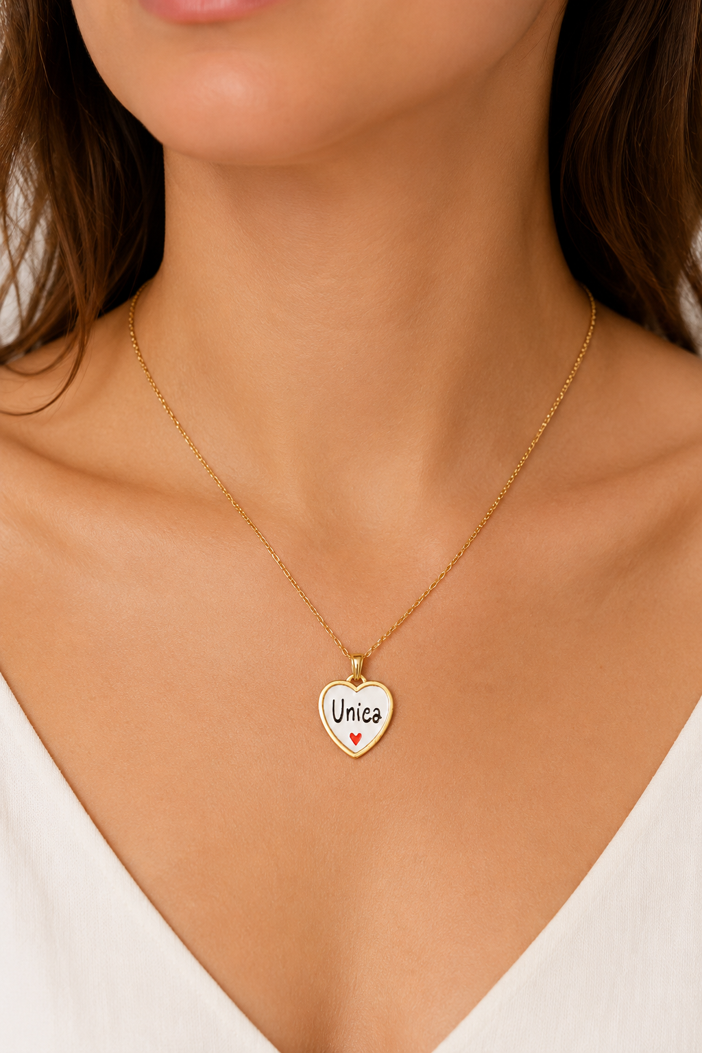 Collana in acciaio inox "Unica"