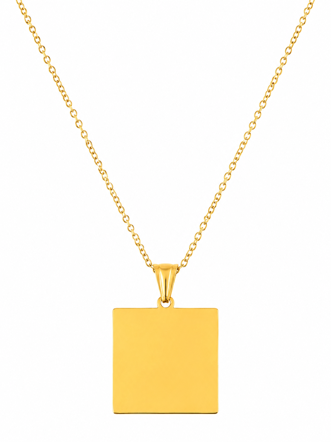 Collana in acciaio inox "Oggi me ne frego domani pure"