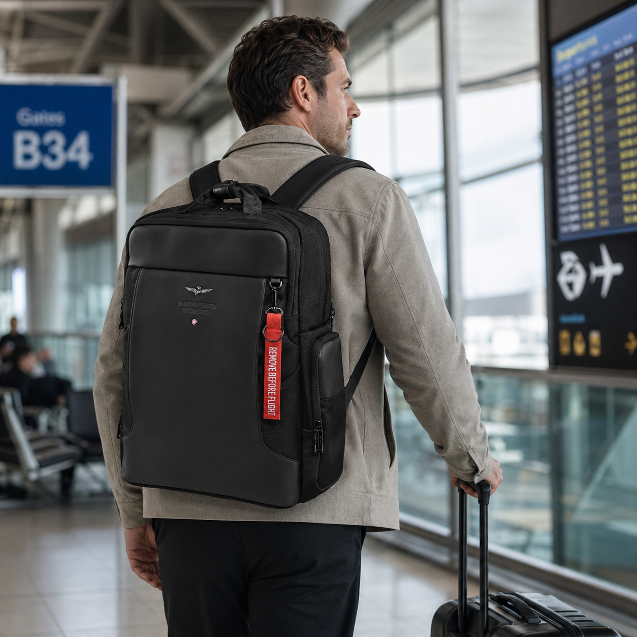 Zaino Bagaglio a mano Aeronautica Militare AM494 Bolt