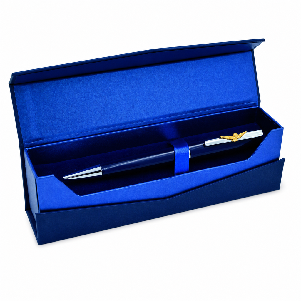Penna a sfera in 3 colori con astuccio Aeronautica Militare