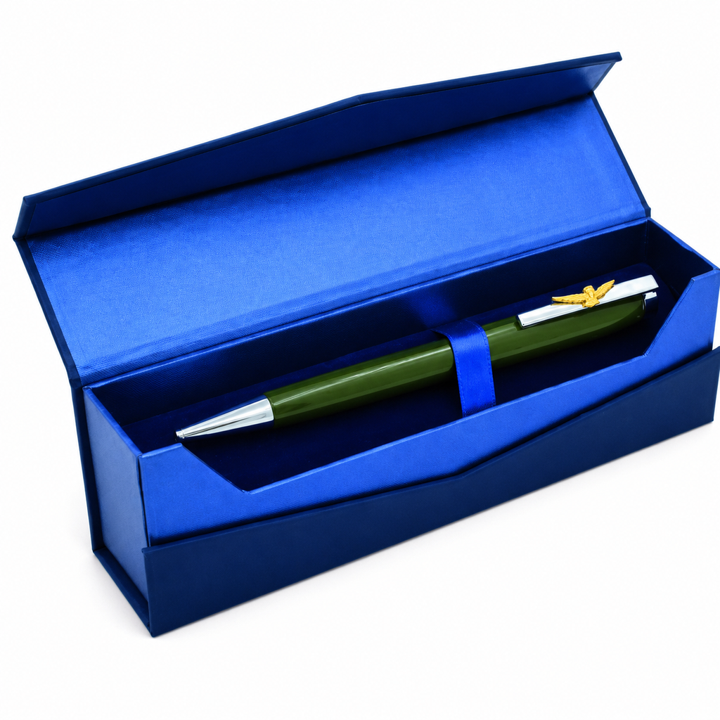 Penna a sfera in 3 colori con astuccio Aeronautica Militare