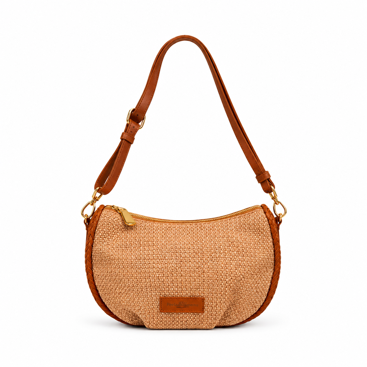 Borsa a tracolla Pelletteria Veneta Rigadin in vera pelle