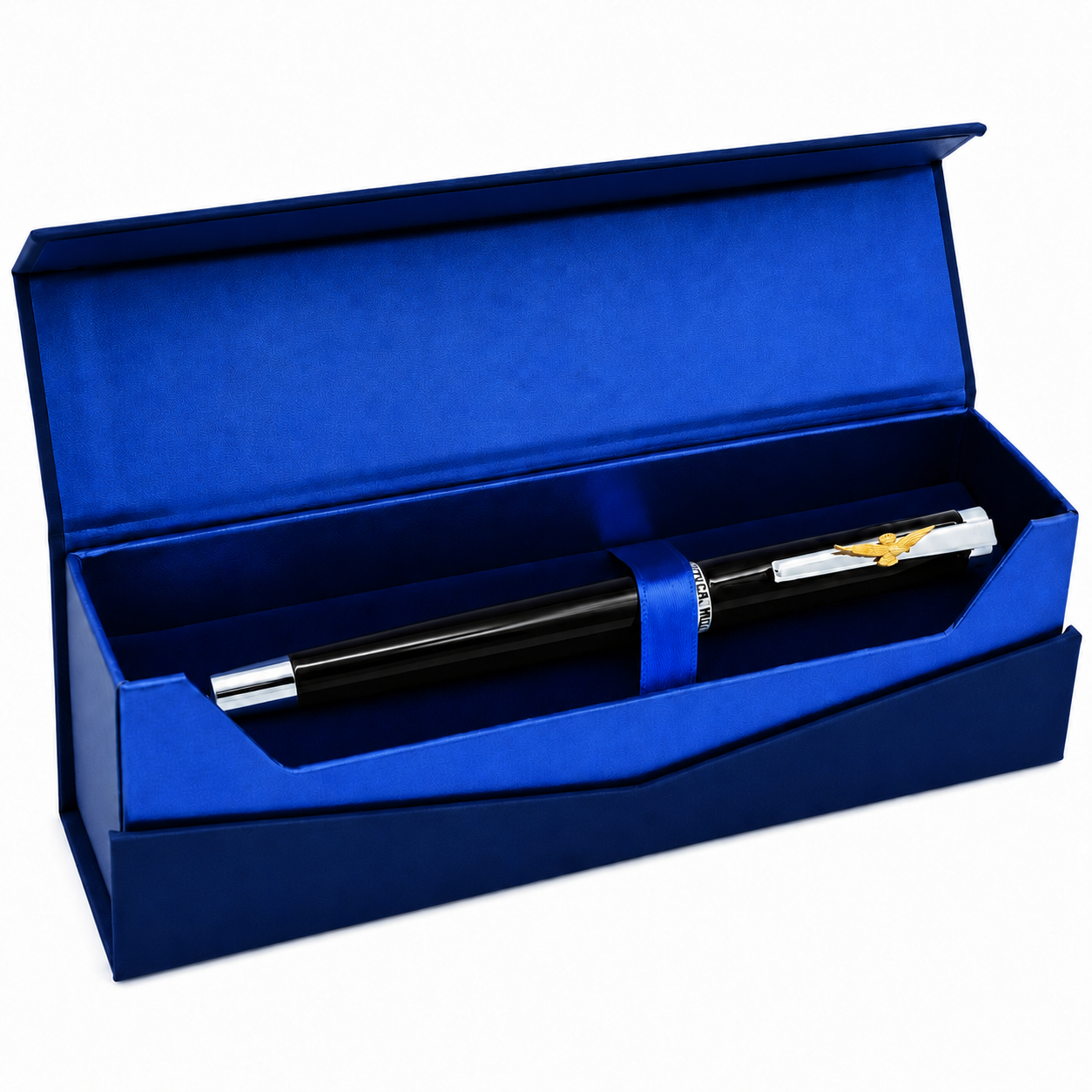 Penna roller in 3 colori con astuccio Aeronautica Militare