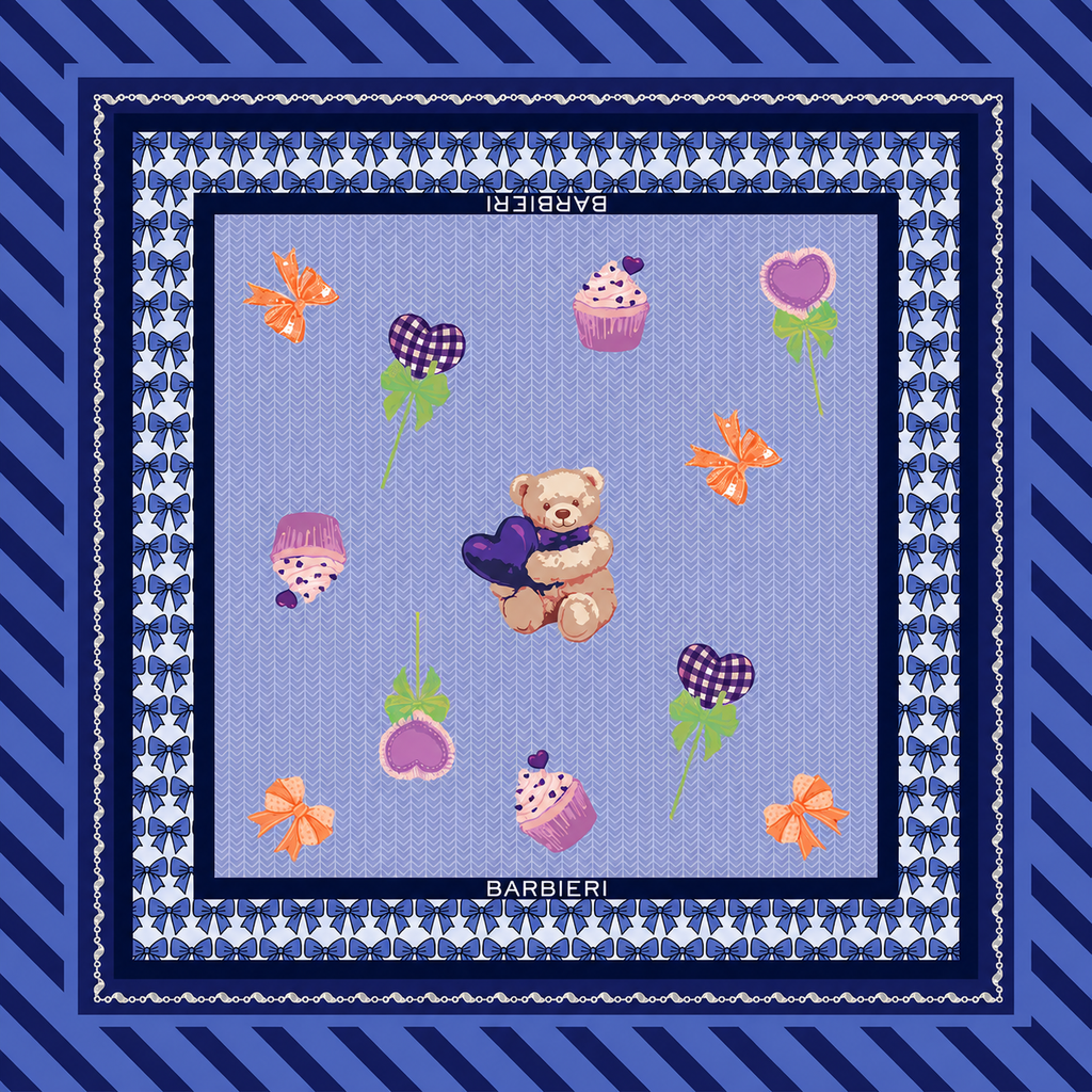 Foulard Teddy 100%Viscosa 70 x 70 cm - You B'jou by Barbieri