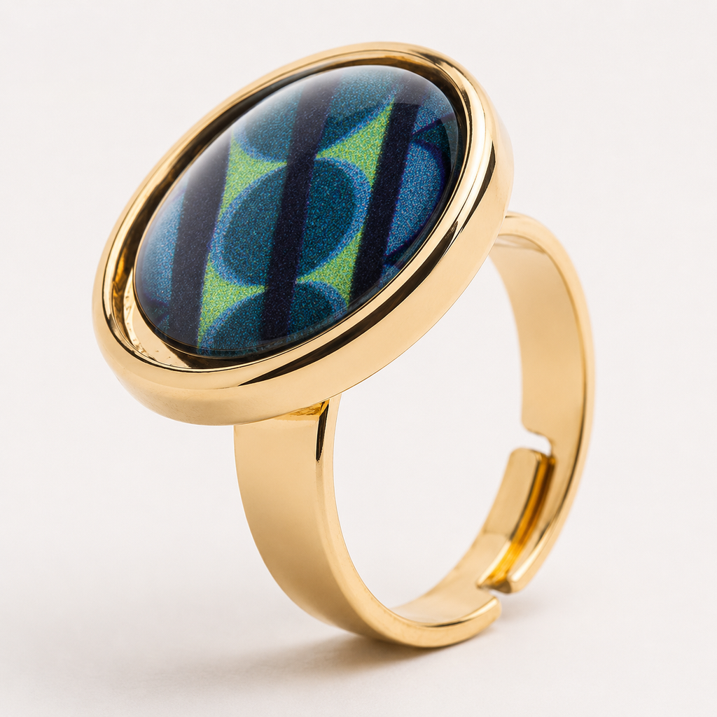 Anello Optical Green - You B'jou by Barbieri